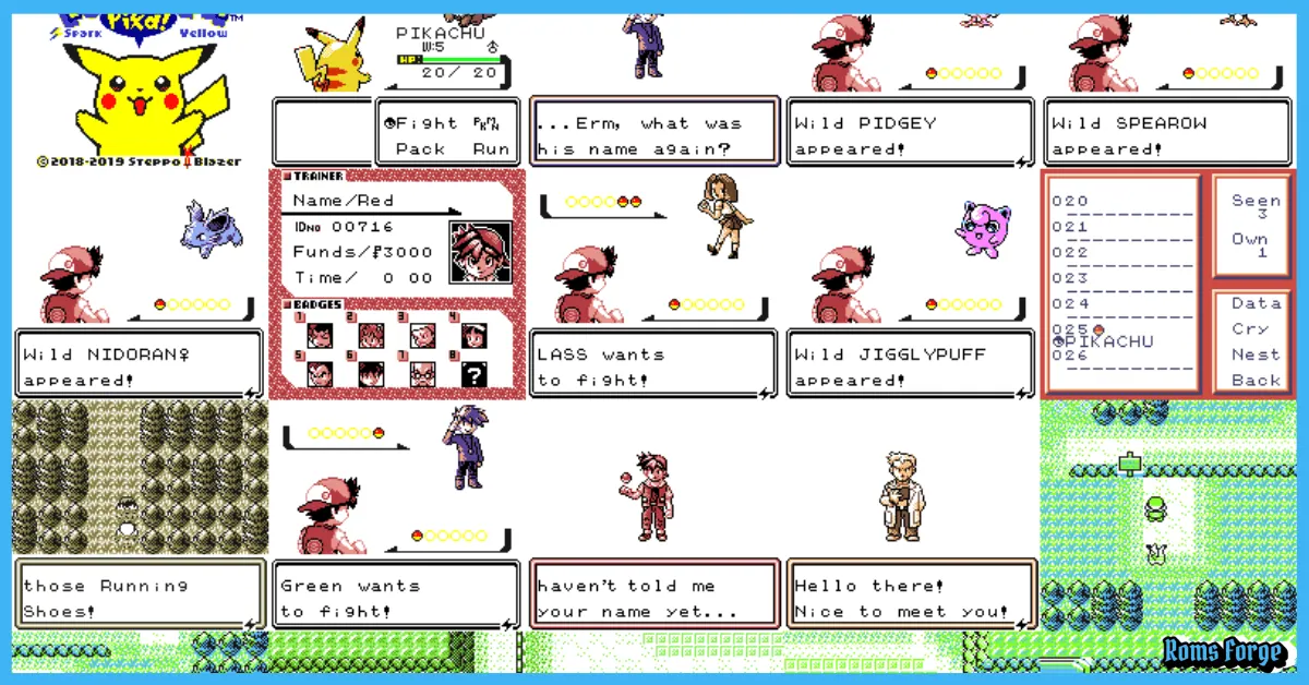 Pokemon Yellow ROM GBA