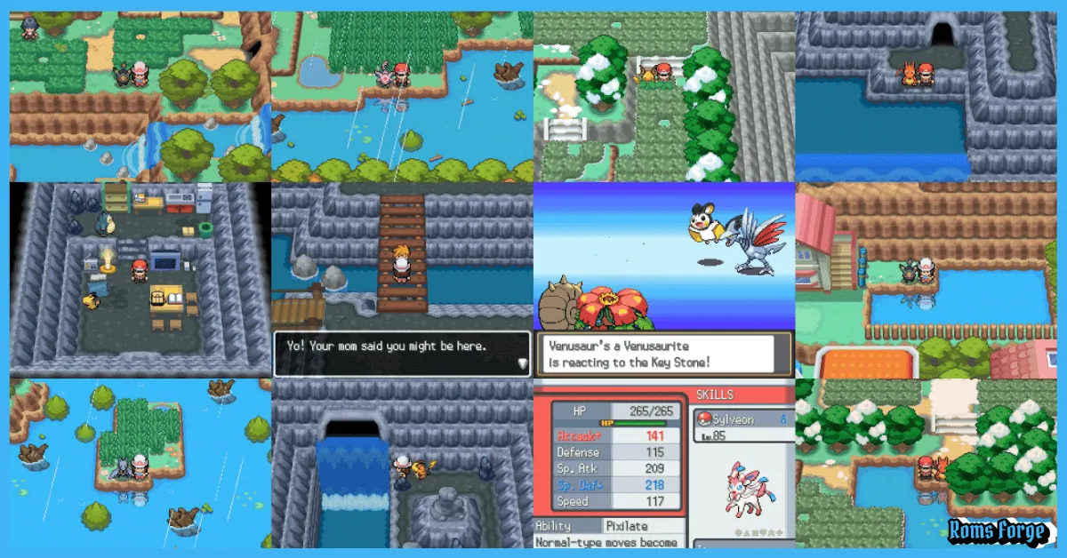 Pokemon Rose Gold ROM